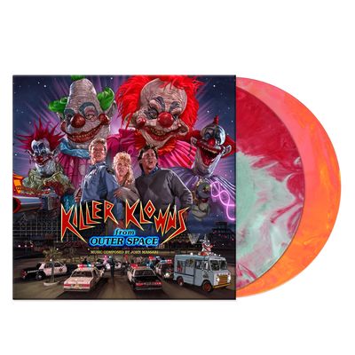 Killer Klowns From Outer Space Original Soundtrack (Klownzilla Pinwheel Colored Vinyl W/Poster) - LP