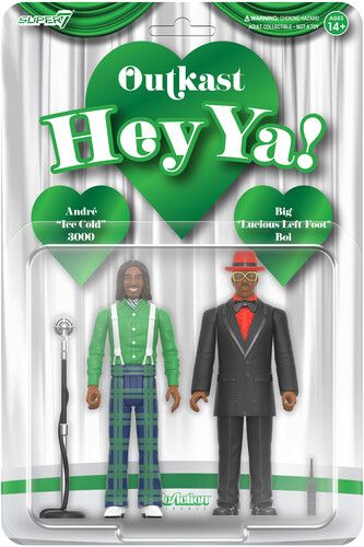 Super7 - Outkast &quot;Hey Ya!&quot; 2-Pack ReAction Figures