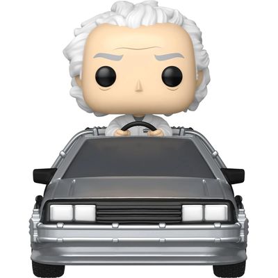 Back to the Future 40th Anniversary Doc with Time Machine Deluxe Funko Pop! Ride