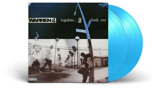 Warren G "Regulate G Funk Era" [ITALIAN IMPORT] (Limited Aqua Colored Vinyl) - LP