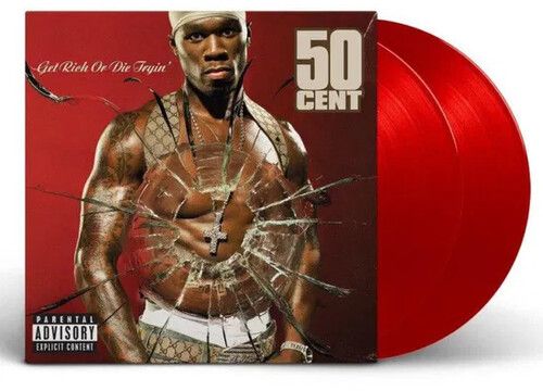50 Cent "Get Rich Or Die Tryin" (Limited Ed. Red Vinyl) [ITALIAN IMPORT] - LP