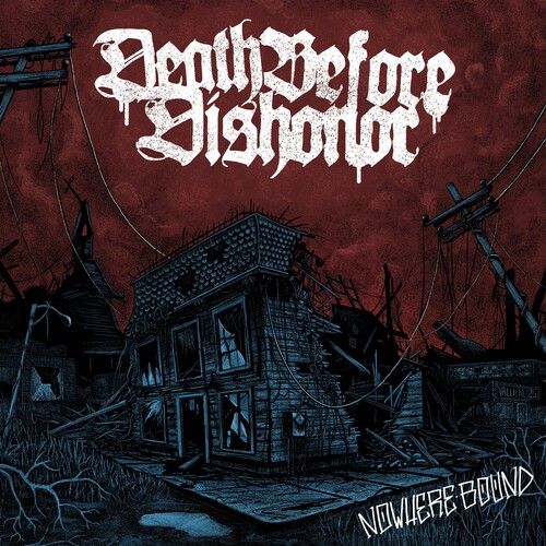 Death Before Dishonor "Nowhere Bound" (Clear/Burgundy Splatter) - LP