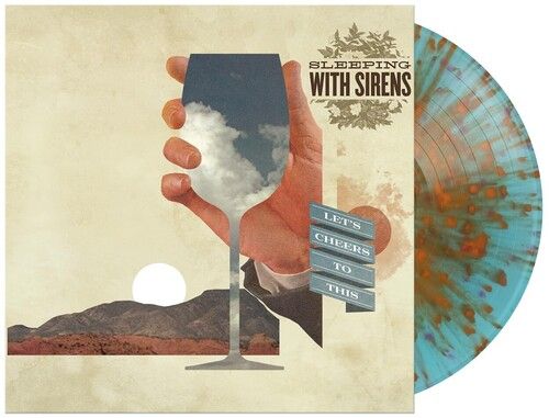 Sleeping With Sirens "Let's Cheers To This" (Blue/Orange Splatter) - LP