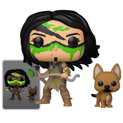 Prey Naru with Sarii Glow-in-the-Dark Funko Pop! Vinyl Figure and Buddy Plus #1910