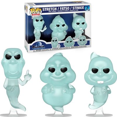 Casper 30th Anniversary Stretch Fatso Stinkie Funko Pop! Vinyl Figure 3-Pack
