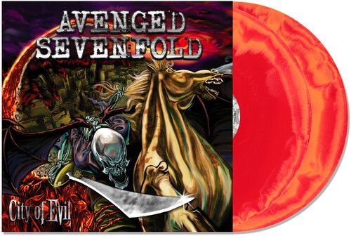 Avenged Sevenfold "City of Evil (IEX)" - Orange/Red 20th Anniversary LP