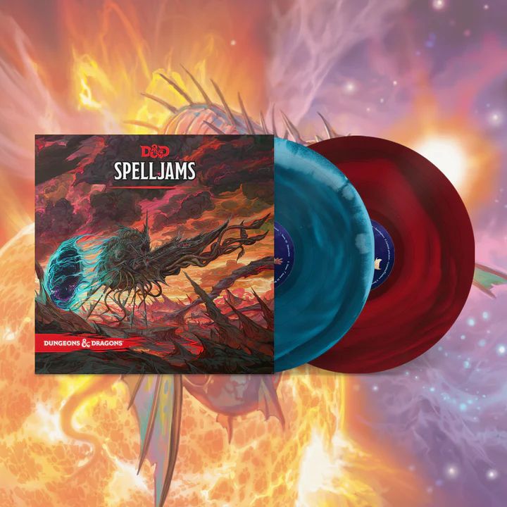 Dungeons and Dragons Official "Spelljams" (Purple/Blue) - LP