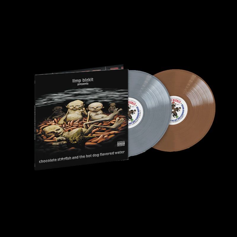 Limp Bizkit " Chocolate Starfish And The Hot Dog Flavored Water" (Gray/Brown Colored Vinyl) - LP