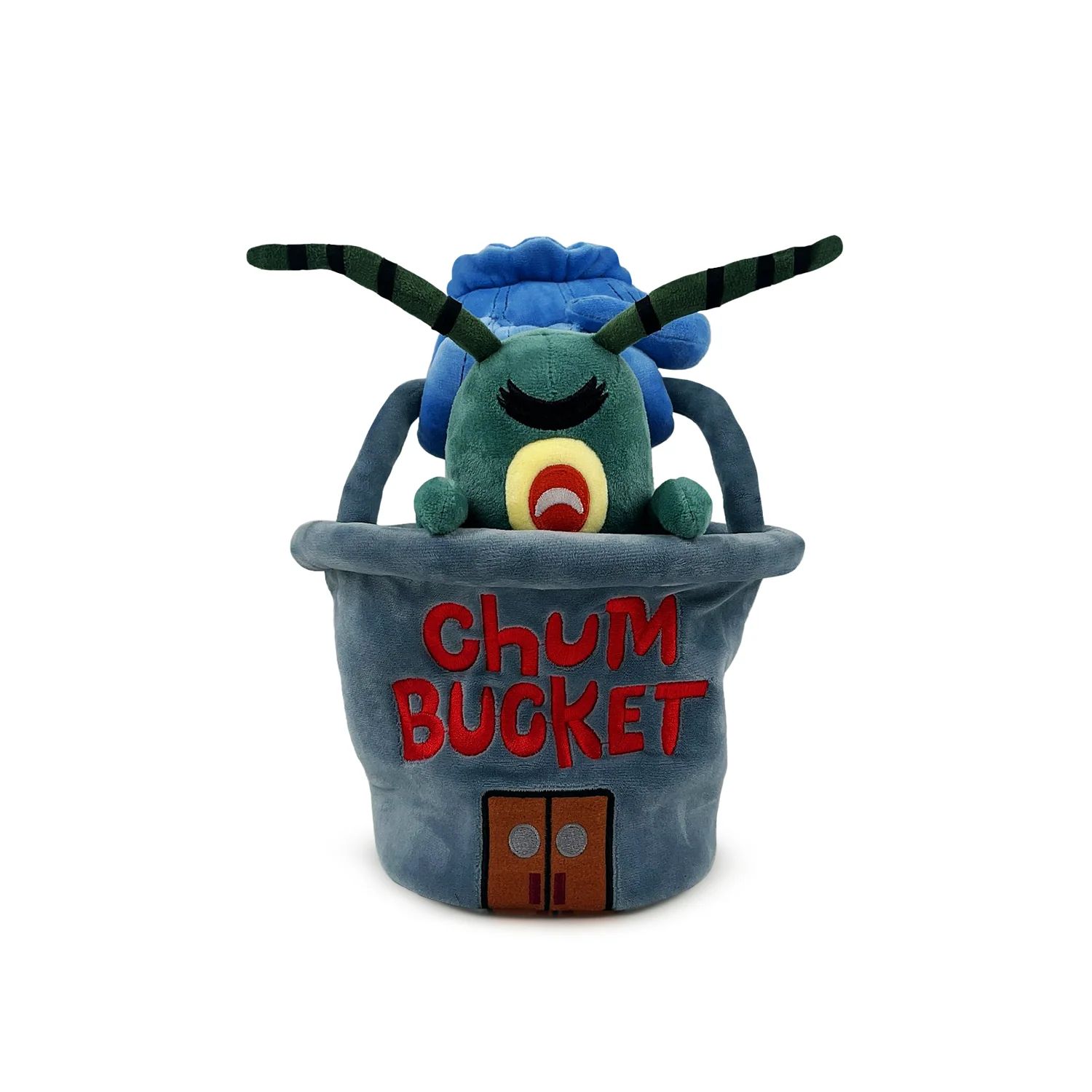Youtooz X SpongeBob SquarePants® Plankton Chum Bucket 9" Plush