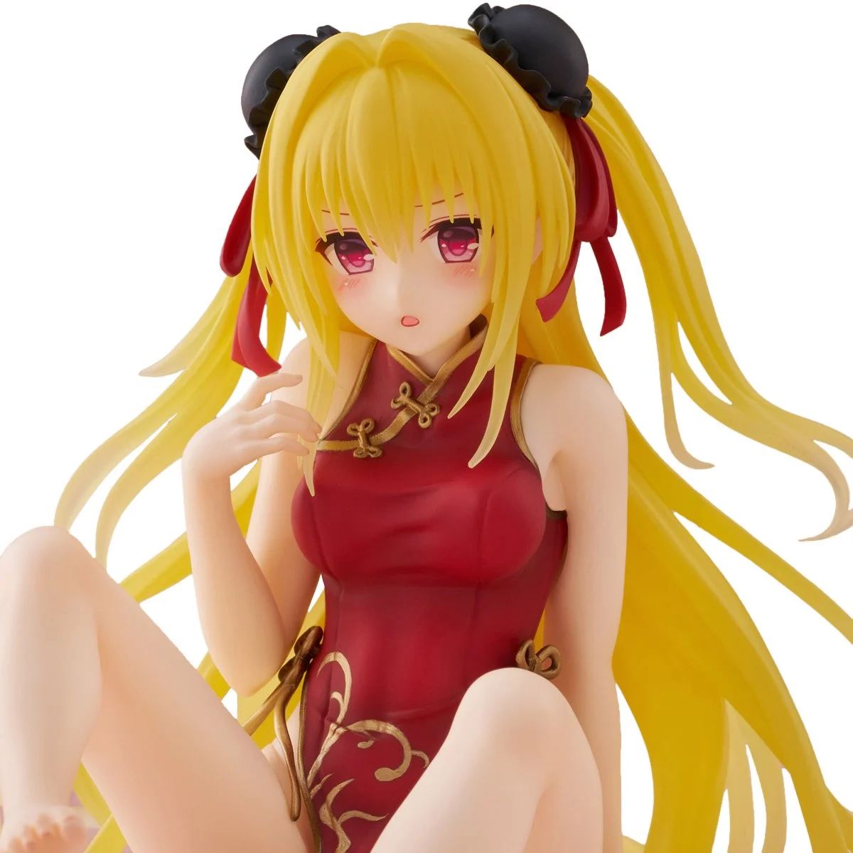 To Love Ru Darkness Golden Darkness Chinese Dress Version Desktop Cute Statue