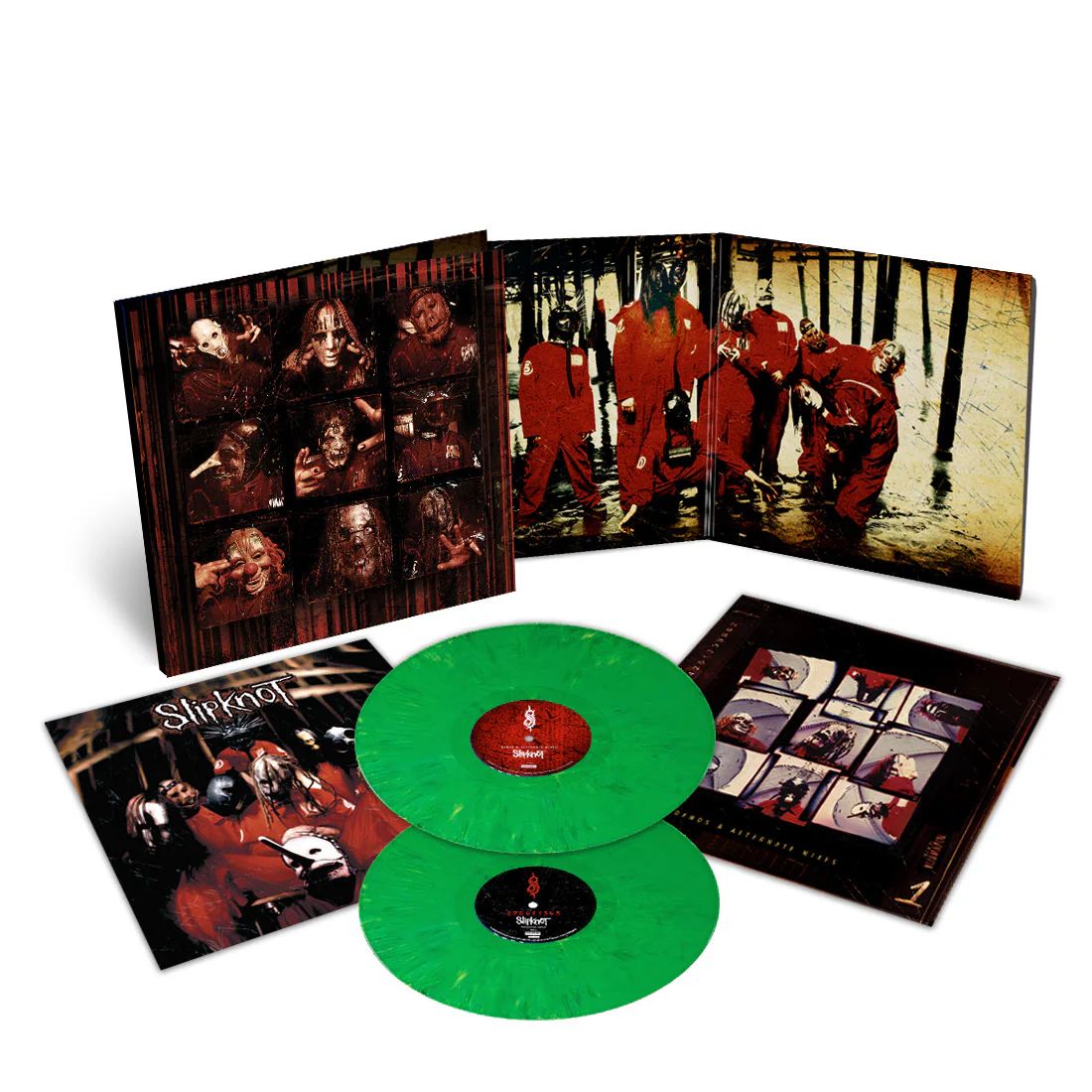 Slipknot - "Slipknot" (25th Anniversary Ed. Indie Excl. Jade Vinyl) - LP