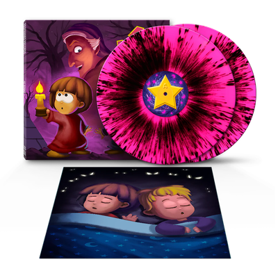 40 Winks Official Vinyl Soundtrack (Pink/Black Splatter Vinyl) - LP