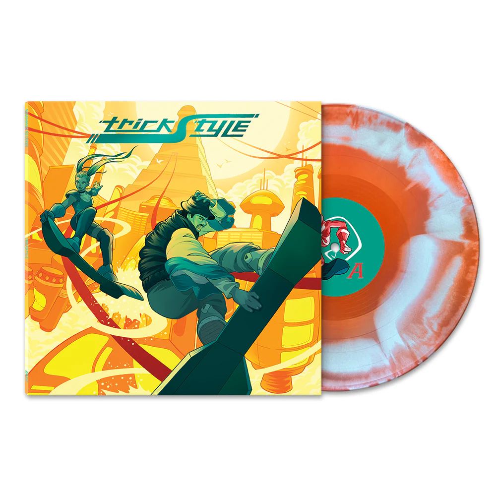 TrickStyle Official Vinyl Soundtrack (Velodrome Transp. Orange/Blue Colored Vinyl) - LP