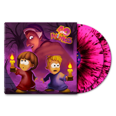 40 Winks Official Vinyl Soundtrack (Pink/Black Splatter Vinyl) - LP