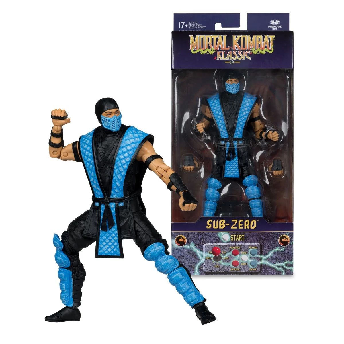 Mortal Kombat Klassics Sub-Zero 7-Inch Action Figure