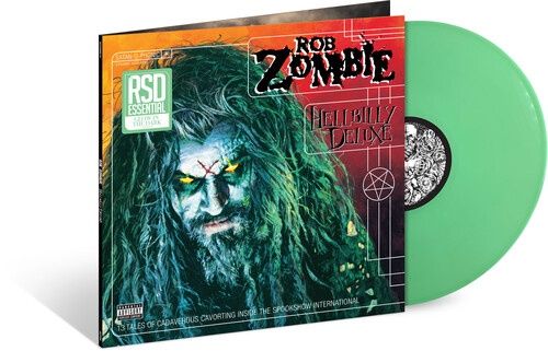 Rob Zombie "Hellbilly Deluxe" (Indie Exclusive Ltd. Ed. Glow In The Dark Vinyl) - LP