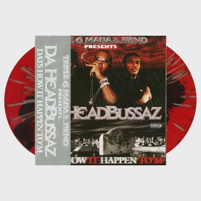 Da Headbussaz "Dat's How It Happen To 'M" (Red/Black W/Silver Splatter Vinyl) - LP