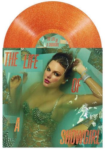 Taylor Swift "The Life of a Showgirl" [Orange Glitter Vinyl]