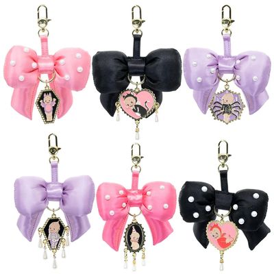 Kewpie Mystery Puffy Bow Cameo Blind-Box Bag Clip