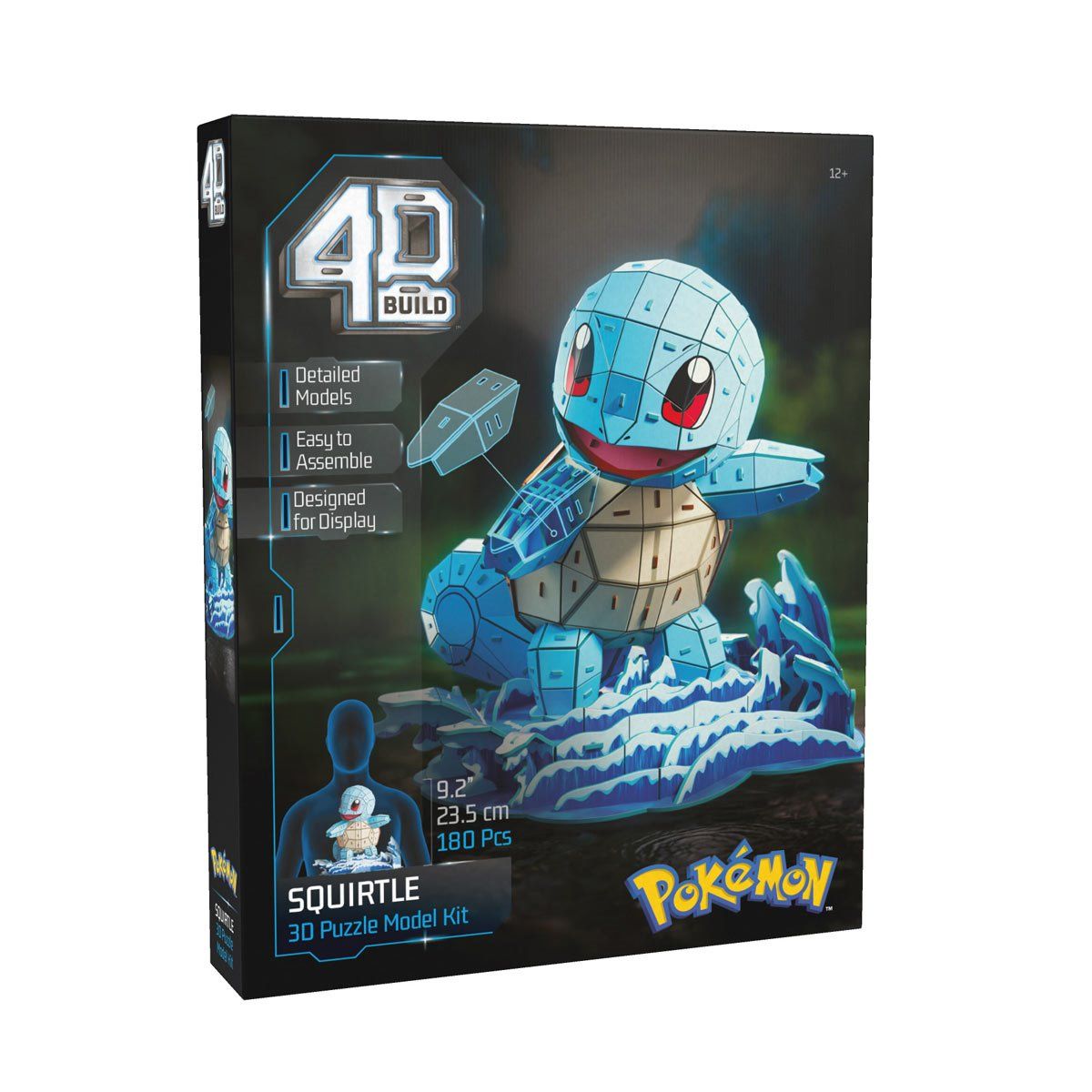 Pokemon 4D Build Squirtle 3D Puzzle Model Kit