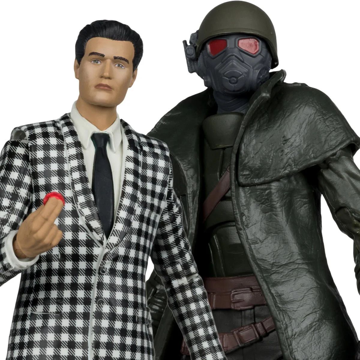 Fallout New Vegas Riot Ranger Armor and Benny 7-Inch Action Figure 2-Pack - Exclusive