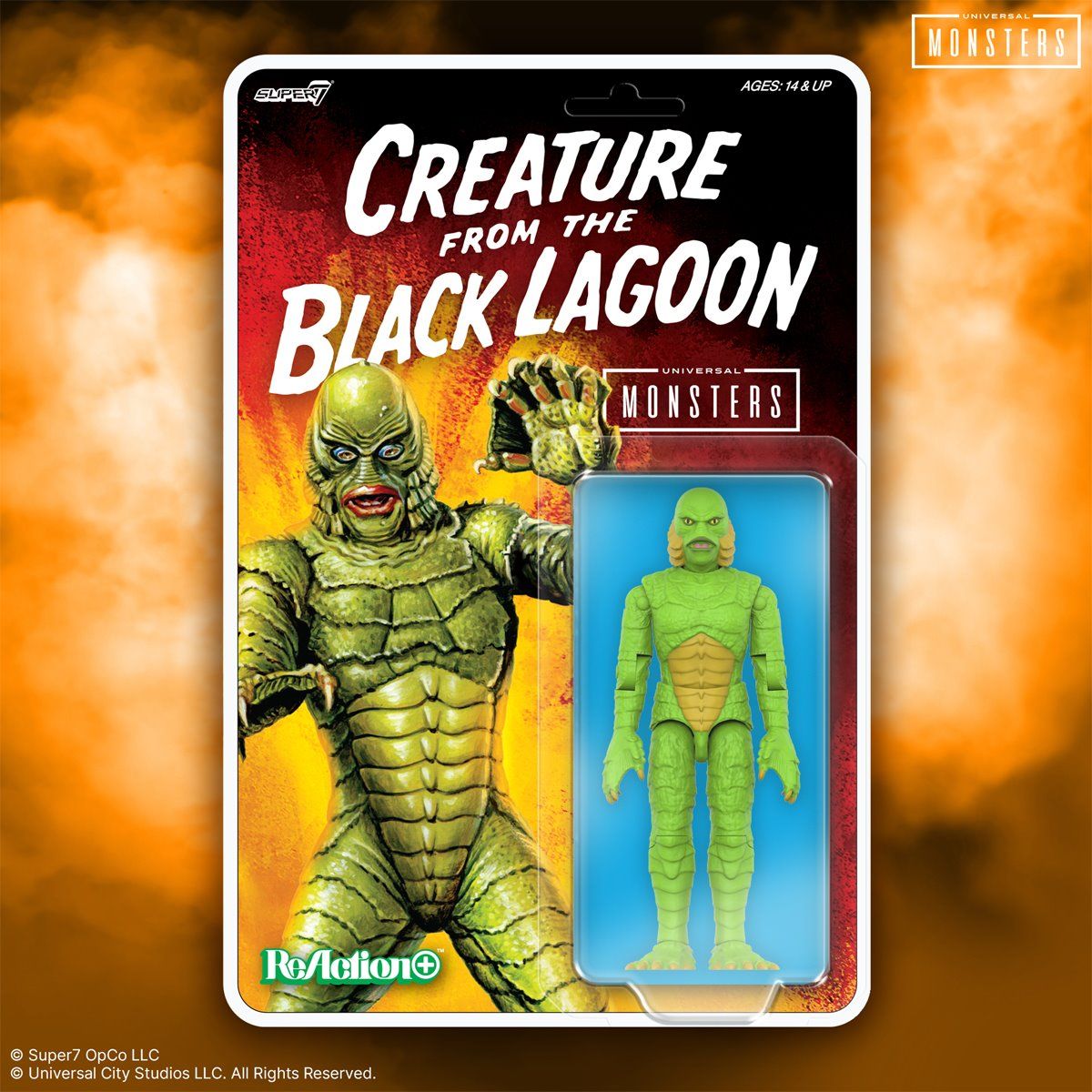Universal Monsters Creature from the Black Lagoon ReAction+ Figure (3 3/4-inch)