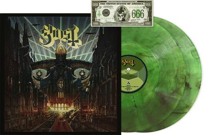 Ghost "Meliora" (Deluxe 10th Anniversary - Green Smoke Colored Vinyl [Import]) - LP