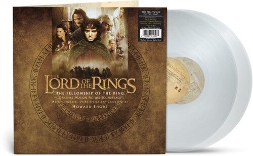 Howard Shore "Lord Of The Rings: Fellowship Of The Ring" (Indie Exclusive, Clear Vinyl) - LP