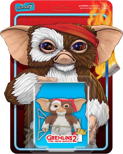 Super7 - Gremlins 2 Gizmo (Battle Ready Character Card) ReAction Figure