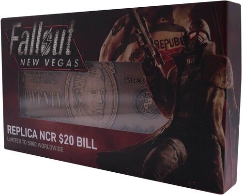Fallout: New Vegas Limited Edition Replica NCR $20 Bill (Limited to 5000)