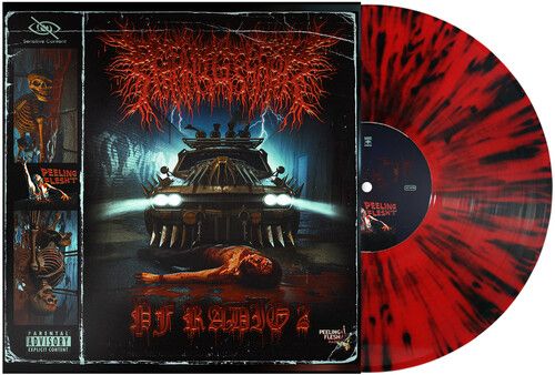 PeelingFlesh "PF Radio 2" (Ltd. Red/Black Splatter) - LP