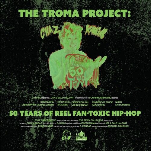 The Troma Project: 50 Years of Reel Fan-Toxic Hip-Hop (TOXIC GREEN VINYL) - LP