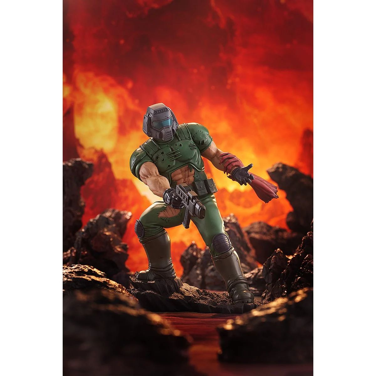 Doom Marine Pop Up Parade SP Statue (Classic Cover Art Pose)