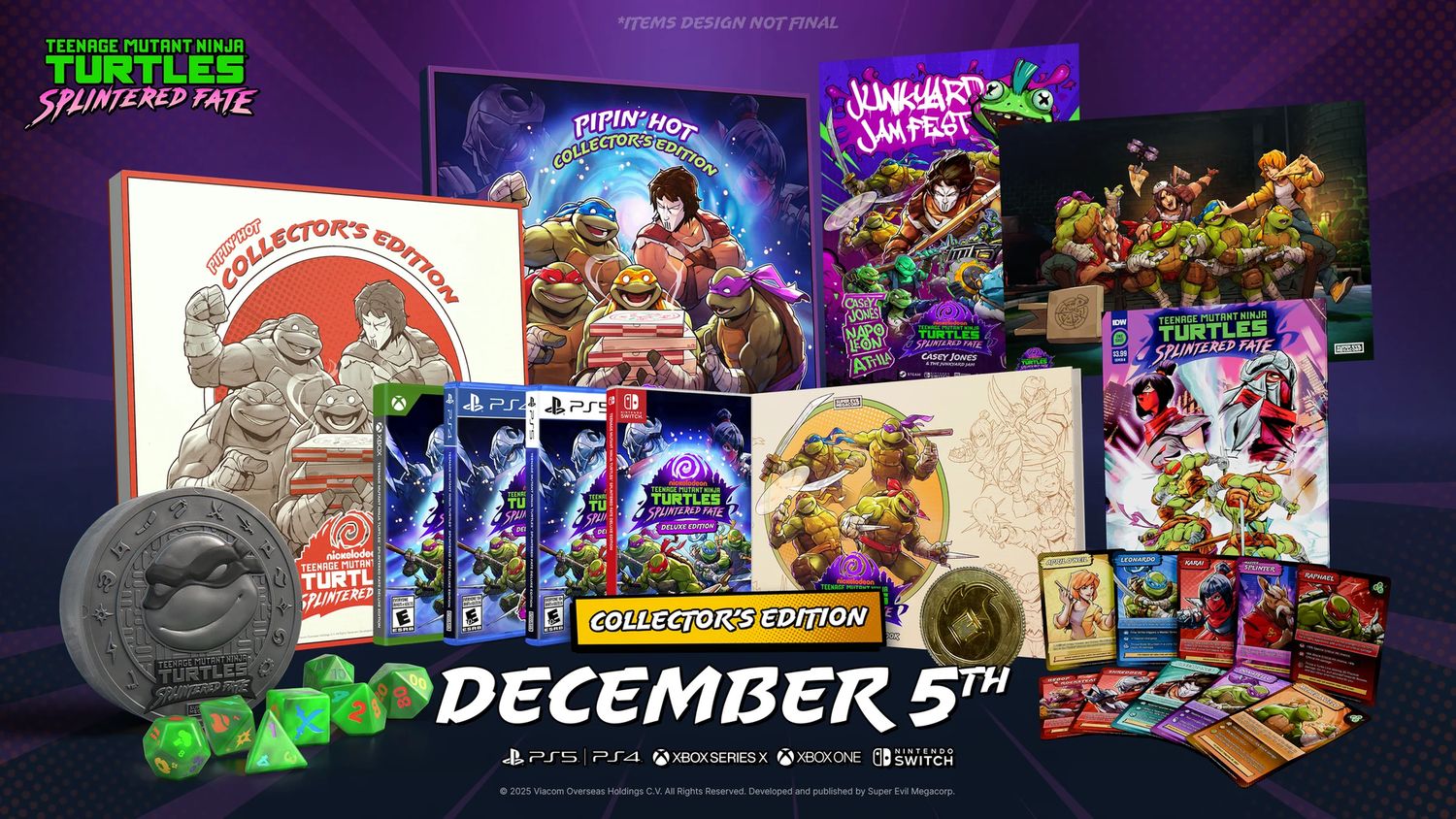 Teenage Mutant Ninja Turtles: Splintered Fate Pipin’ Hot Collector’s Edition - PS5