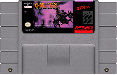 Choplifter 3 - (SNES)