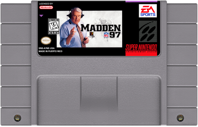 Madden 97 - (SNES)