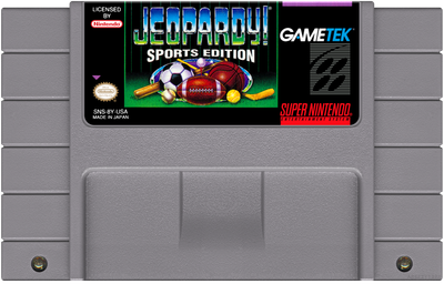 Jeopardy Sports Edition - (SNES)