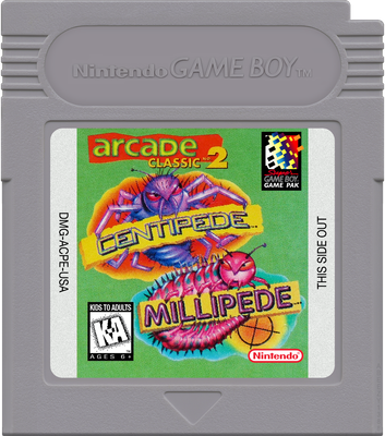 Arcade Classic 2: Centipede and Millipede - GB