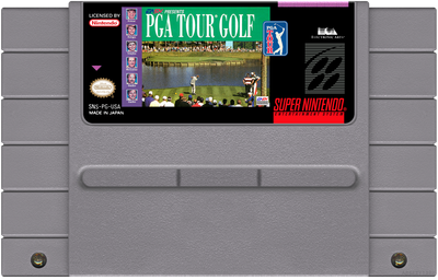 PGA Tour Golf - (SNES)