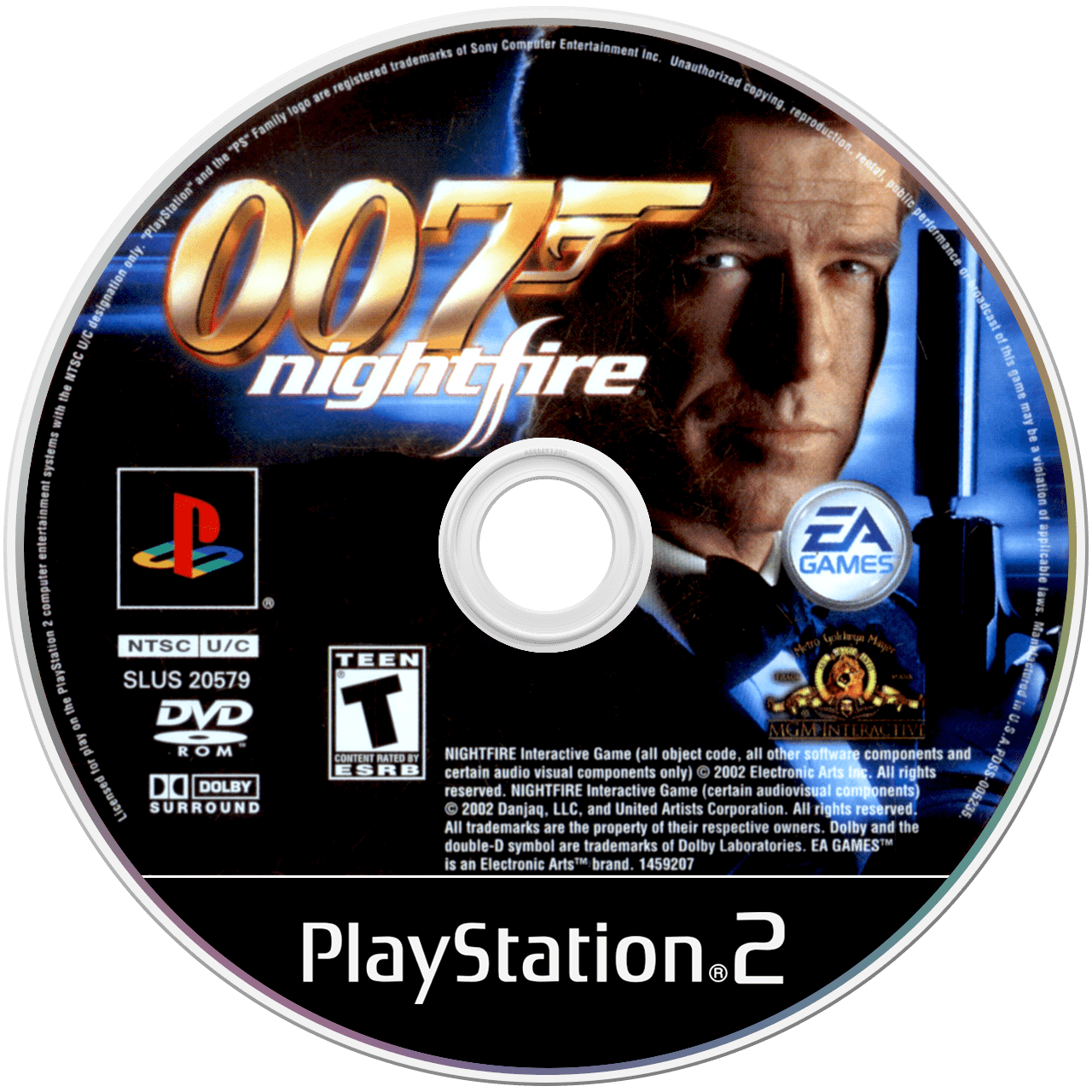 007 Nightfire [Greatest Hits] - PS2, Condition: Disc Only