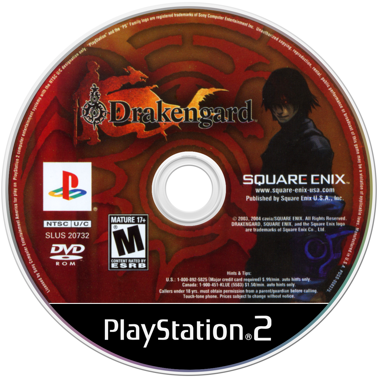 Drakengard - PS2, Condition: Disc Only