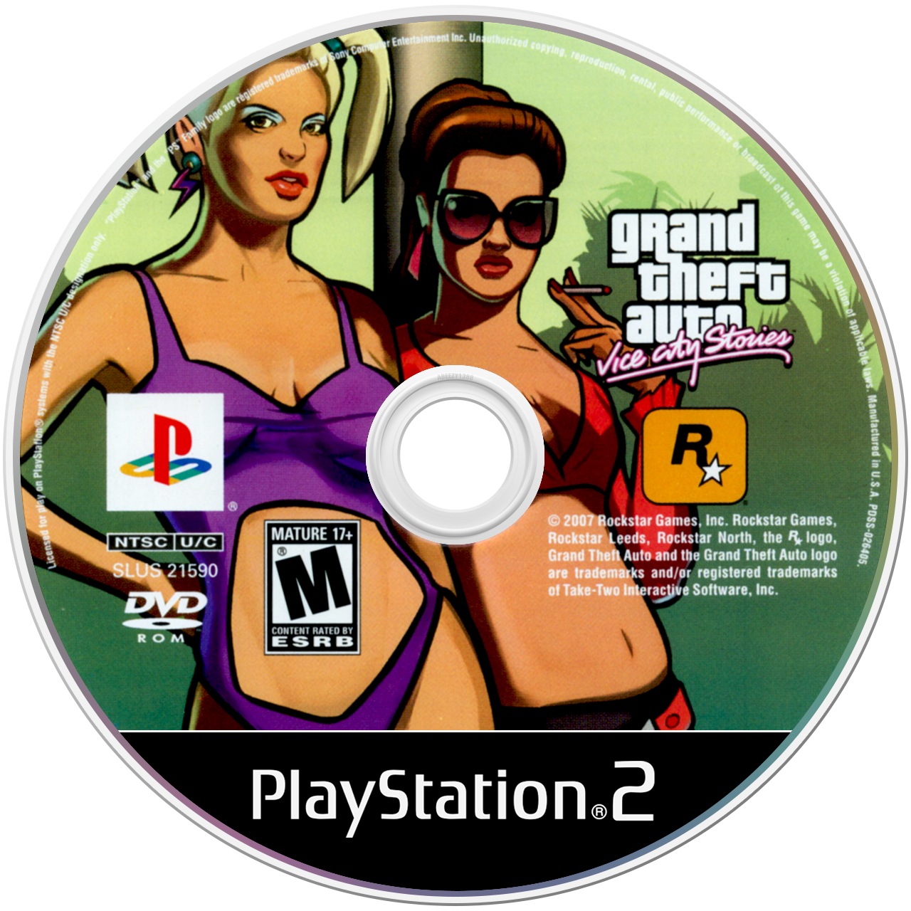 Grand Theft Auto Vice City Stories - PS2, Condition: Disc Only