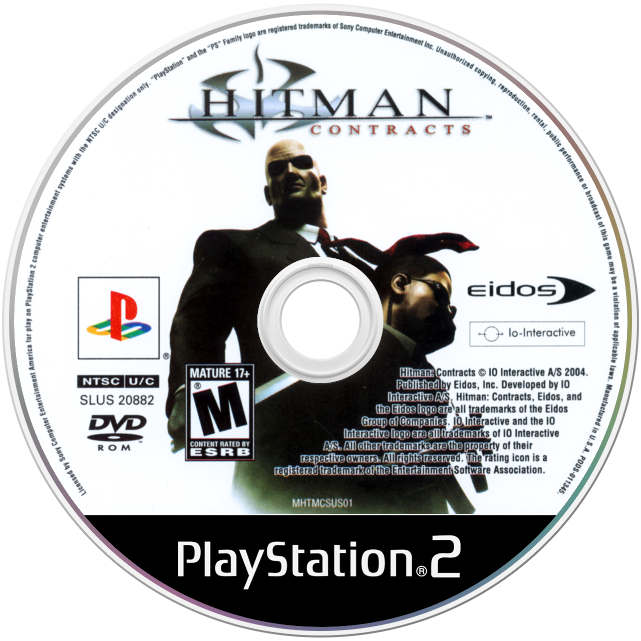 Hitman Contracts - PS2, Condition: Disc Only