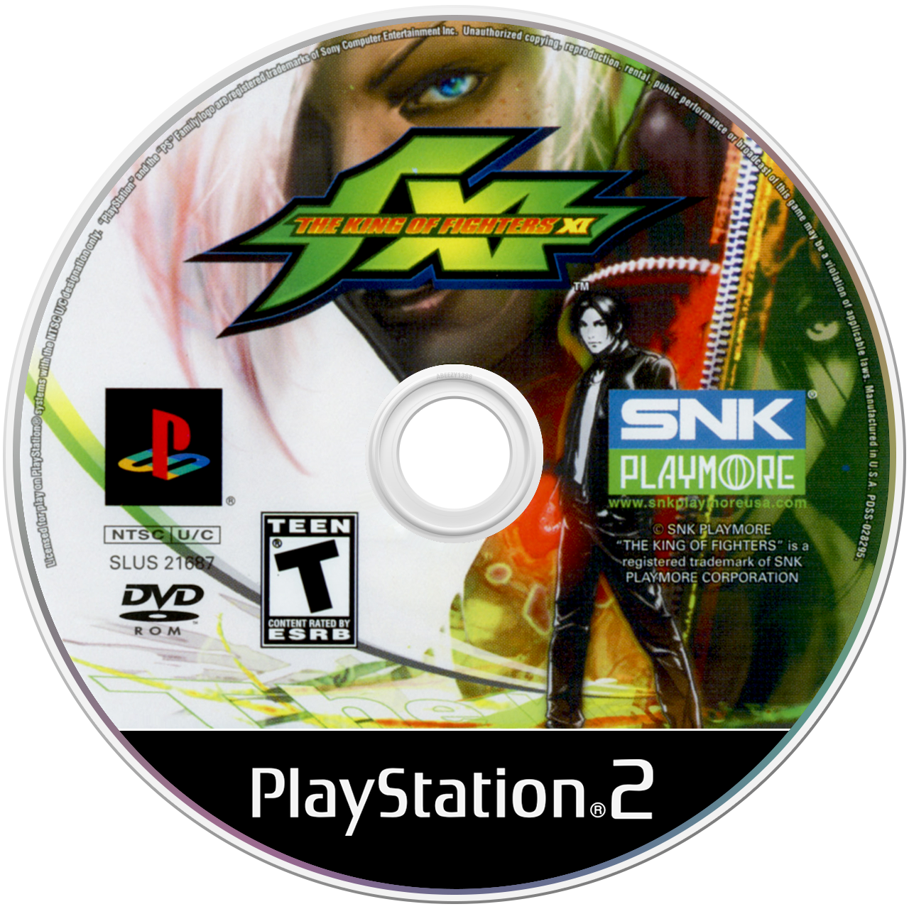 King of Fighters XI - PS2, Condition: Disc Only