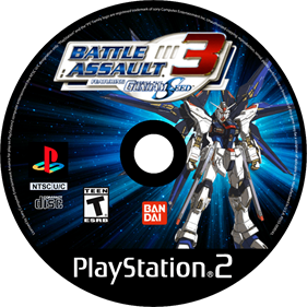 Battle Assault 3 Featuring Mobile Suit Gundam SEED - PS2, Condition: Disc Only