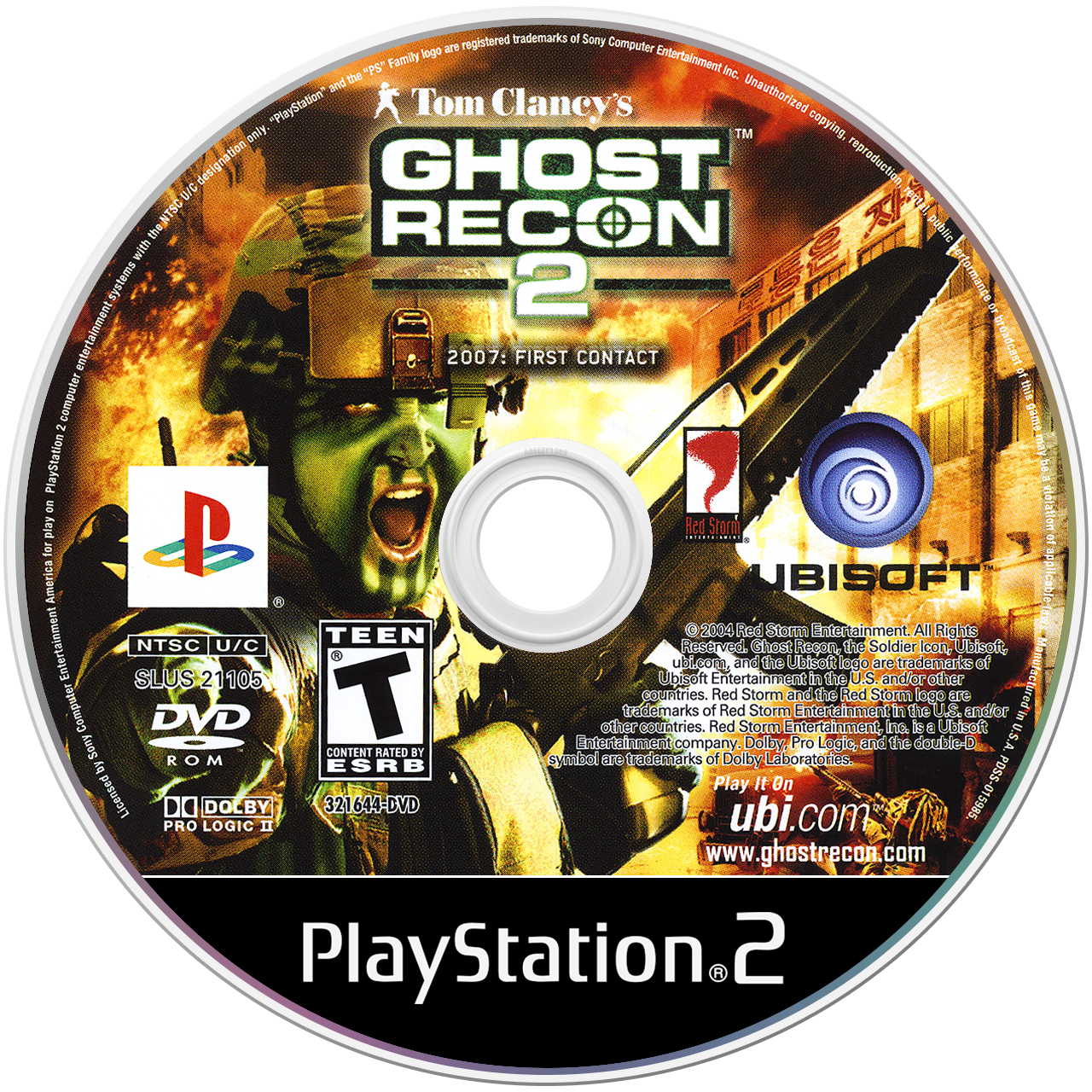 Ghost Recon 2 [Greatest Hits] - PS2, Condition: Disc Only