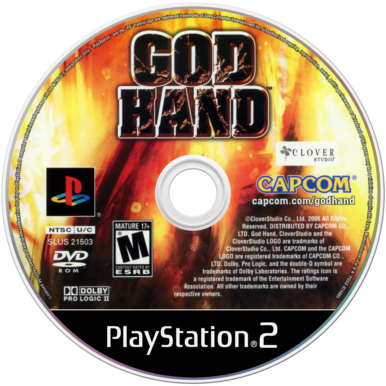 God Hand - PS2, Condition: Disc Only