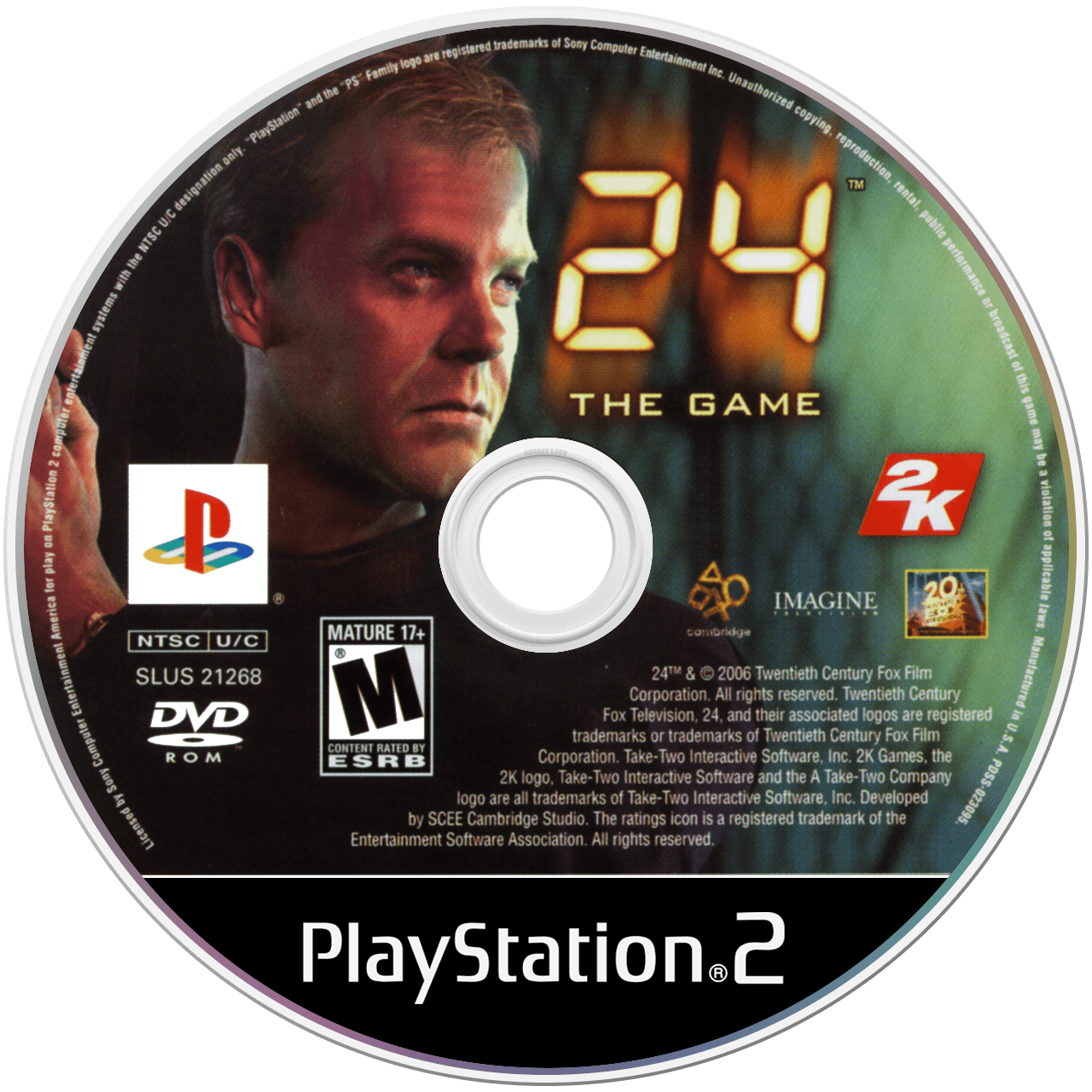 24 the Game - PS2, Condition: Disc Only