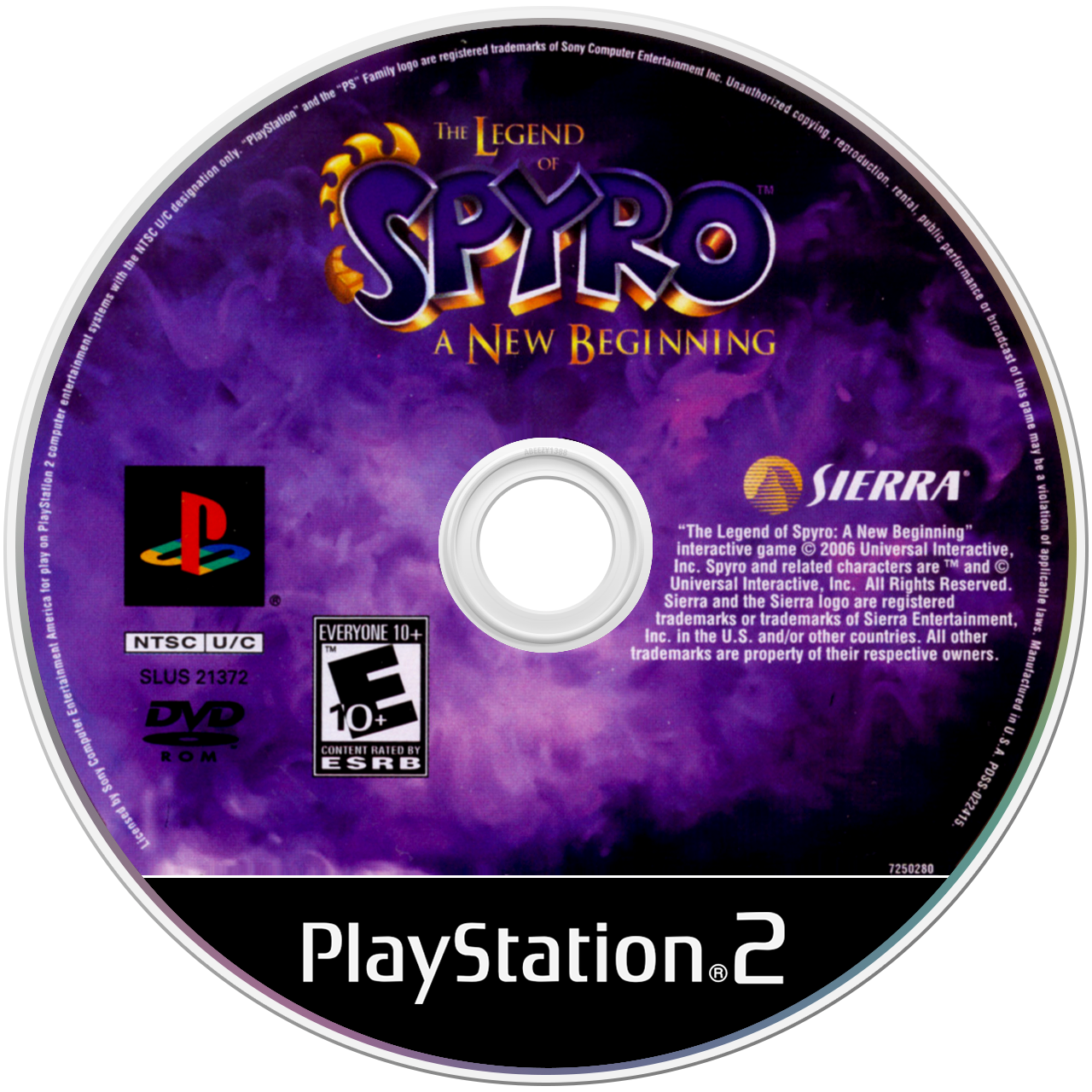 Legend of Spyro A New Beginning [Greatest Hits] - PS2, Condition: Disc Only