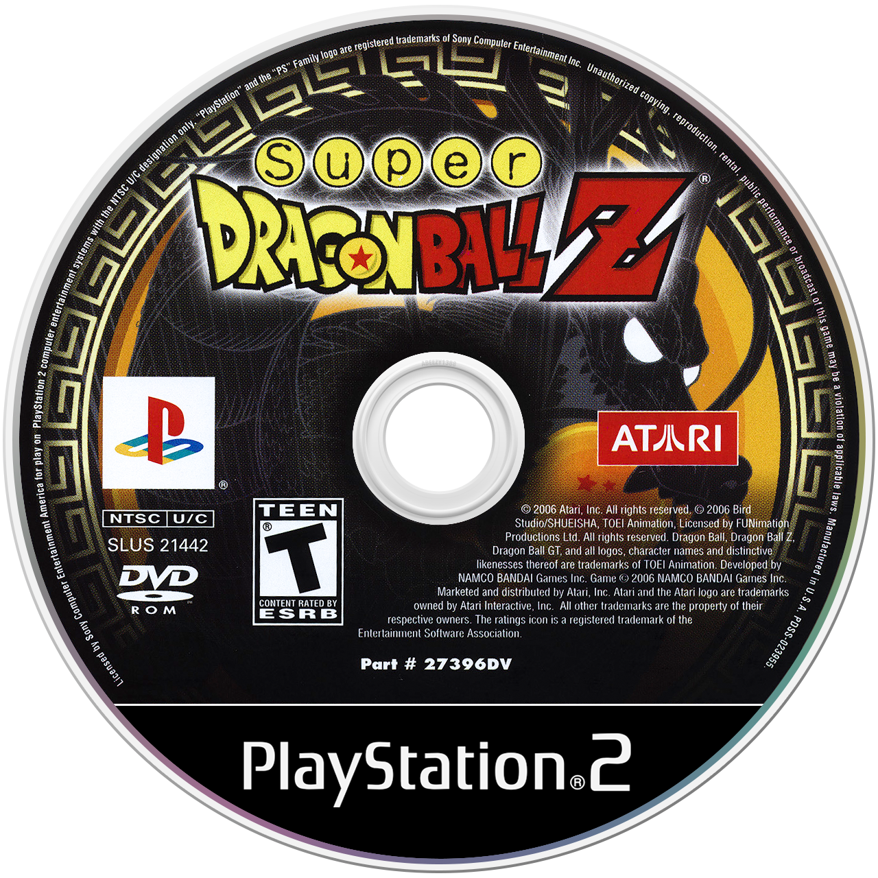 Super Dragon Ball Z - PS2, Condition: Disc Only